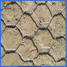 10 Gauge Galvanizado Pedra Hexagonal Gabion Wire Mesh